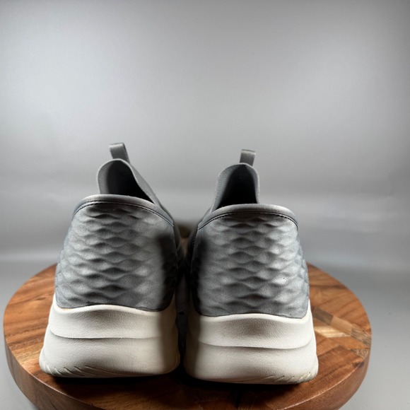 Skechers Slip-ins Ultra Flex 3.0 Mens Sz 13 Wide Fit Gray Mesh Slip On Shoes - Picture 4 of 8